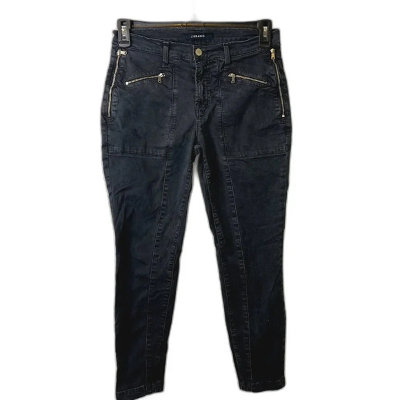 J Brand Genesis Utility Black Pants Skinny Ankle Size 29 - Picture 1 of 10